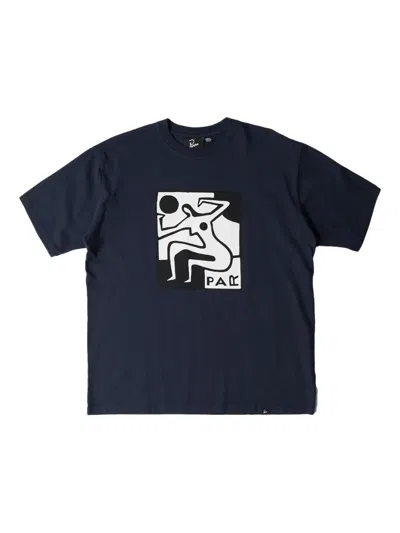 By Parra Kids' Ball Sports T-shirt In Blue