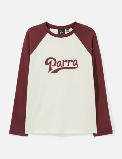By Parra Baller Of The Based Raglan Long Sleeve T-shirt In Neutral