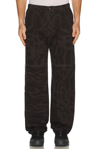 By Parra Broken Ftp Pants In Black