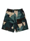 By Parra Cargo-pocket Abstract-print Shorts In Multi