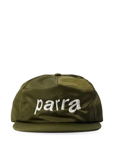 By Parra Distorted 90's Memory Baseball Cap In Green