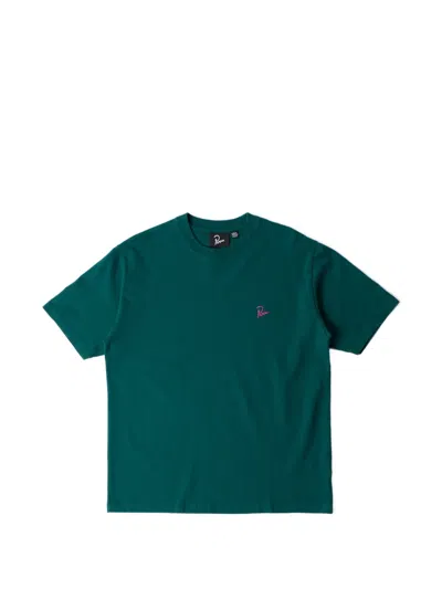 By Parra Embroidered-logo T-shirt In Green