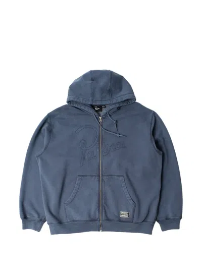 By Parra Embroidered-logo Washed-finish Hoodie In Multi
