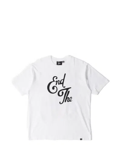 By Parra End The Loungechair Cotton T-shirt In White