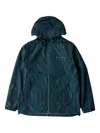 By Parra Flow Wave-print Hooded Rain Jacket In Multi
