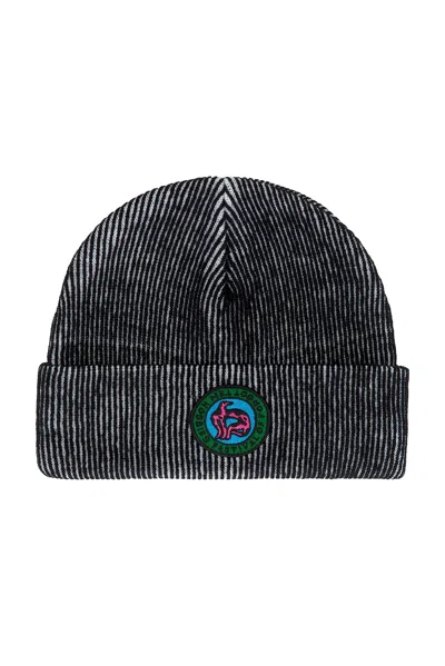 By Parra Forgotten Hobbies Beanie In Black