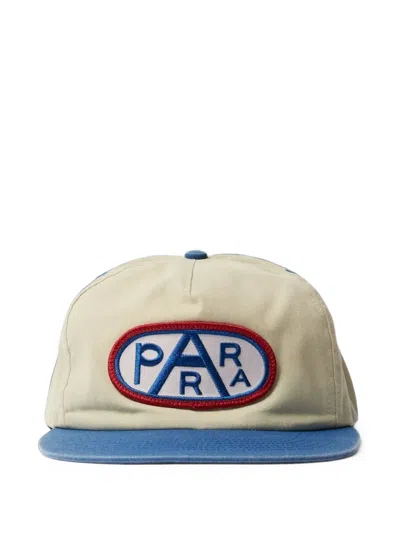 By Parra Gas Station Logo-patch Cap In Blue