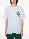 By Parra Graphic-print Cotton T-shirt In White