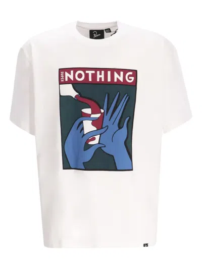 By Parra Graphic-print T-shirt In White