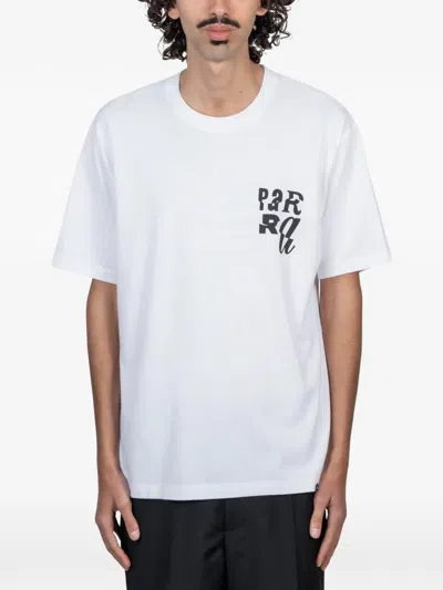 By Parra Graphic T-shirt In White