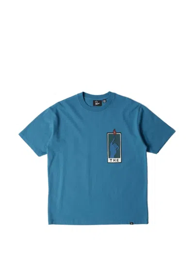 By Parra Graphic-print T-shirt In Blue