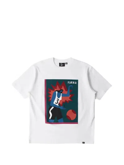 By Parra Graphic-print T-shirt In White