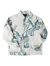 By Parra Half Blob Jacket In Neutral