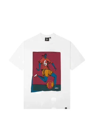 By Parra Kicked Around Graphic-print T-shirt In White