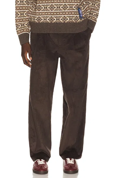 By Parra Minor Chords Corduroy Pants In Dark Brown