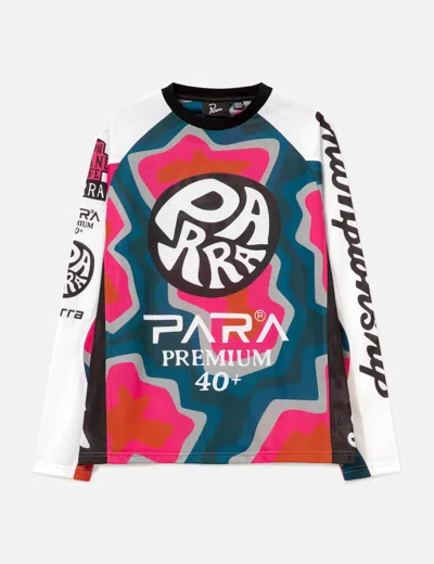 By Parra Mtb Competition Graphic-print Long-sleeved T-shirt In Multi