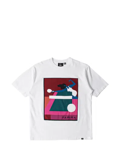 By Parra Ping Ponged T-shirt In White