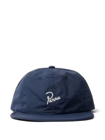 By Parra Signature 6-panel Cap In Blue