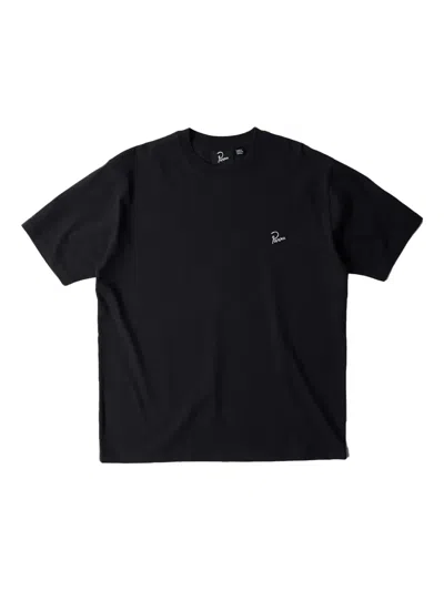 By Parra Signature Short-sleeve T-shirt In Black