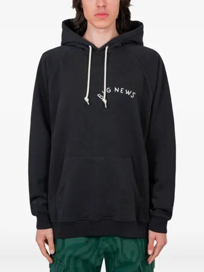 By Parra Sleep Now Embroidered Hoodie In Black