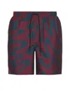 By Parra Splashed Swim Shorts In Multi