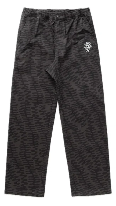 By Parra Stitched Skull Pants