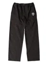 By Parra Stitched Skull Wave-pattern Trousers In Gray