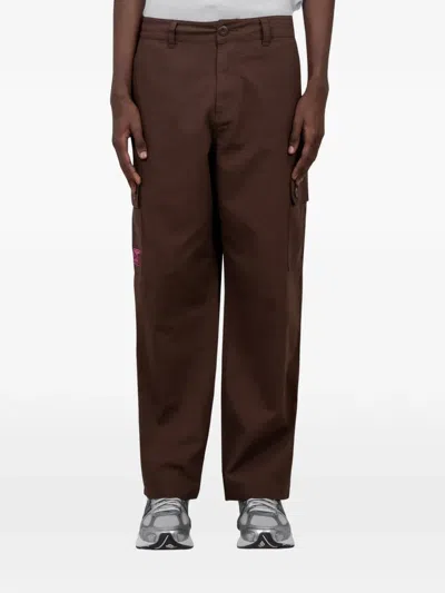 By Parra Stuff Ripstop Cargo Pants In Brown