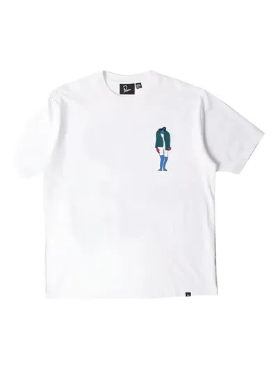 By Parra The Broken Door Graphic-print T-shirt In White