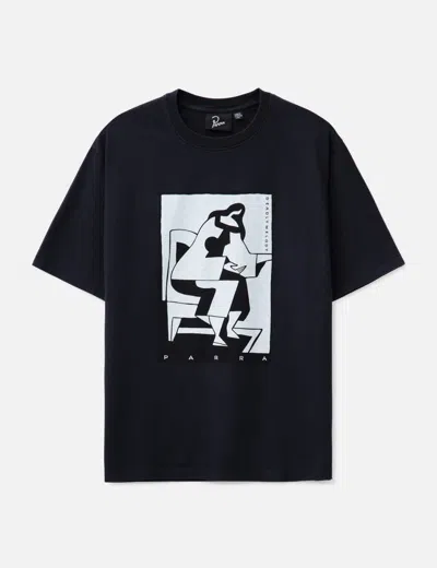 By Parra The Confession T-shirt In Black