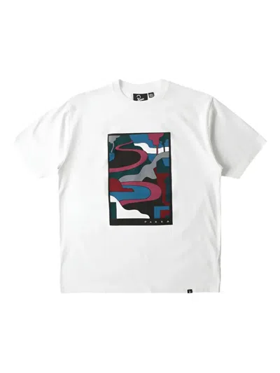 By Parra The Stelvio Abstract-print T-shirt In White