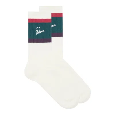 By Parra The Usual Socks In White
