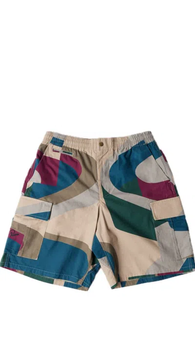 By Parra The Wall Camo Shorts