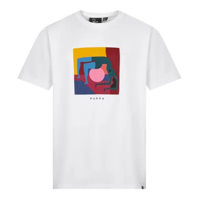 By Parra Yoga Balled T-shirt In White