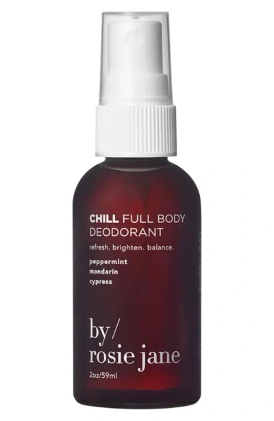 By Rosie Jane Chill Full Body Deodorant In Transparent