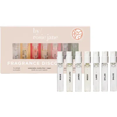 By Rosie Jane Fragrance Discovery Set $25 Value In Transparent