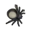 By Shax Black / Pink / Purple Spider Tealight Holder - Purple-black