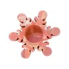 By Shax Large Snowflake Tealight Holder - Red In Red