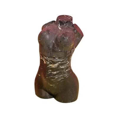 By Shax Marbled Lady Bust - Black In Brown