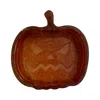 By Shax Red Spooky Pumpkin Tray - Maroon