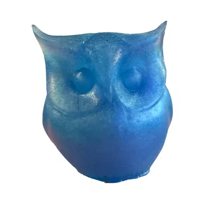 By Shax Sparkly Blue Owl