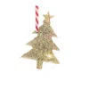 By Shax Sparkly Large Tree Ornament - Gold In Gold