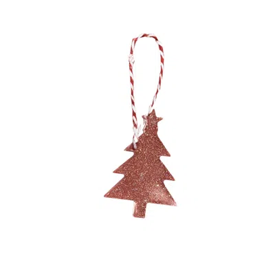 By Shax Sparkly Large Tree Ornament - Pink