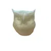 By Shax Sparkly White Owl In White