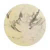 By Shax White Marbled Coaster