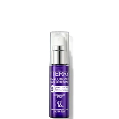 By Terry Hyaluronic Glow Setting Mist Travel-size In Transparent