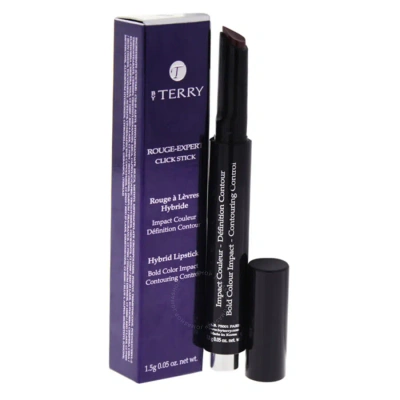 By Terry Rouge-expert Click Stick Hybrid Lipstick - 25 Dark Purple By  For Women - 0.05 oz Lipstick In White