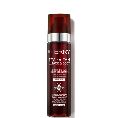 By Terry Tea To Tan Face And Body Matte Finish 100ml In Burgundy