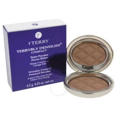 By Terry Terrybly Densiliss Compact Pressed Powder - # 4 Deep Nude By  For Women - 0.21 oz Compact In White