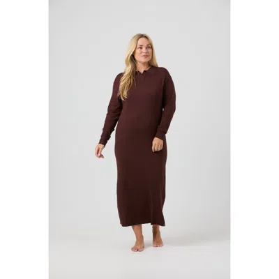 By Tess Collection Aimee Dress In Brown